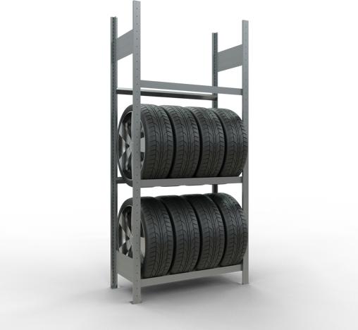 Actual product image Schulte Lagertechnik Wheels basic rack MULTIplus150