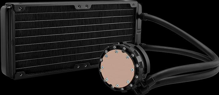 Actual product image Corsair H105