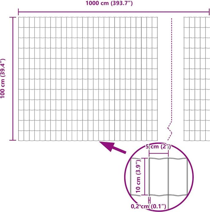 Produktbild vidaXL Eurozaun