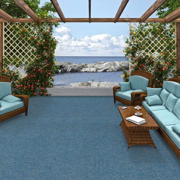 Actual product image Snapstyle Artificial grass carpet with pimples Kingston (200 x 500 cm)