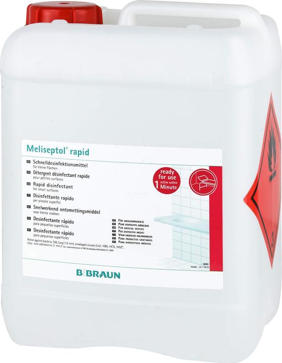 Image du produit Meliseptol Désinfection rapide à l'alcool (5000 ml)