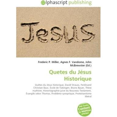 Quetes du Jésus Historique, Sachbücher