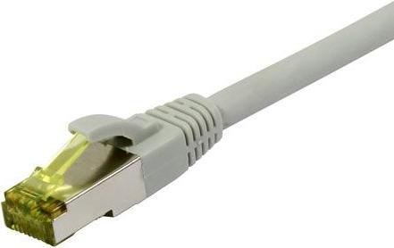 Image du produit Synergy 21 Câble patch RJ45, CAT6A 500Mhz, 1,0m, gris, S-STP(S/FTP), TPE/LSZH(Ultraflex), AWG26, avec câble (S/FTP, CAT6a, 1 m)