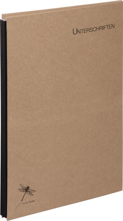 Pagna Signature folder "Pur", 10 pockets, A4, kraft paper (A4, 1 x)