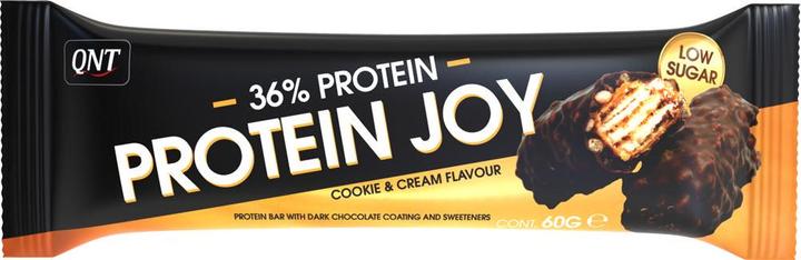 Produktbild QNT 36% Protein Joy Bar Low Sugar Cookie&Cream (1 Stk., 60 g)