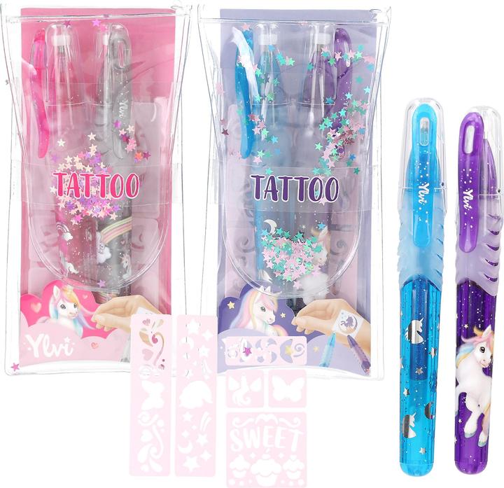 Produktbild Depesche Ylvi Tattoo Glitzer-Gelstifte