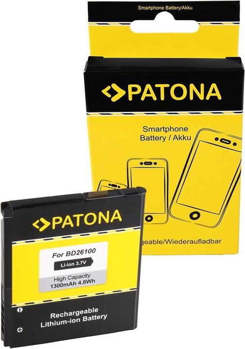Actual product image Patona Battery (Rechargeable battery, HTC Desire HD, HTC Ace)
