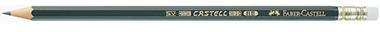 Image du produit Faber-Castell Crayon CASTELL 9000 avec gomme (1 mm, HB, 1x)