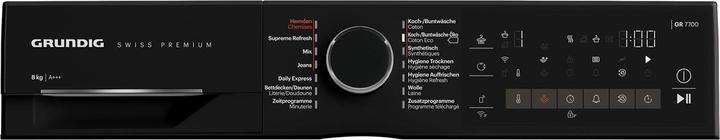 Image du produit Grundig Sèche-linge GTR5100, 8kg, A+++, blanc (8 kg)