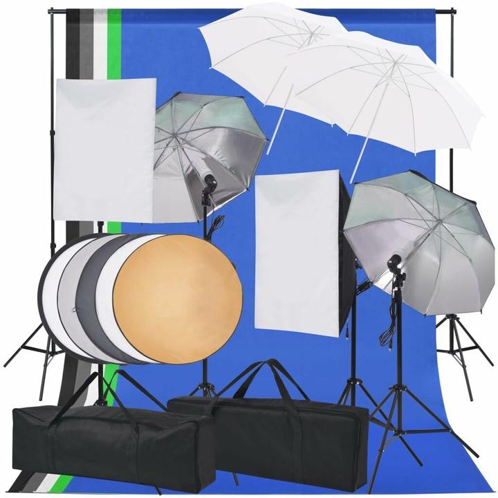 Image du produit vidaXL Fotostudio-Set (160 cm, 210 cm)