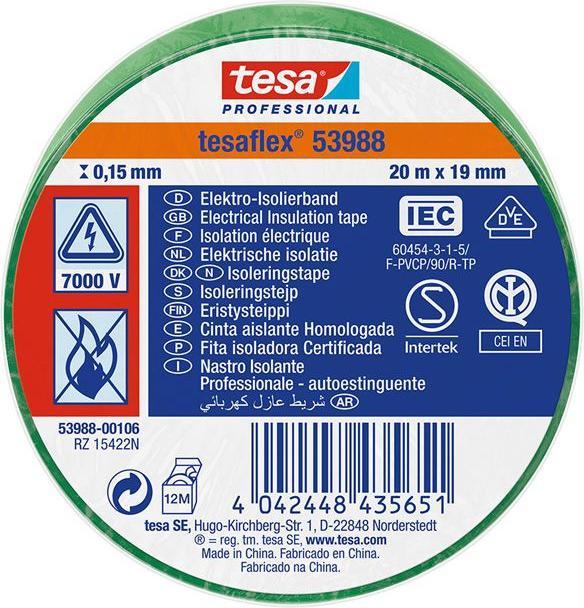 Image du produit tesa Ruban isolant (19 mm)