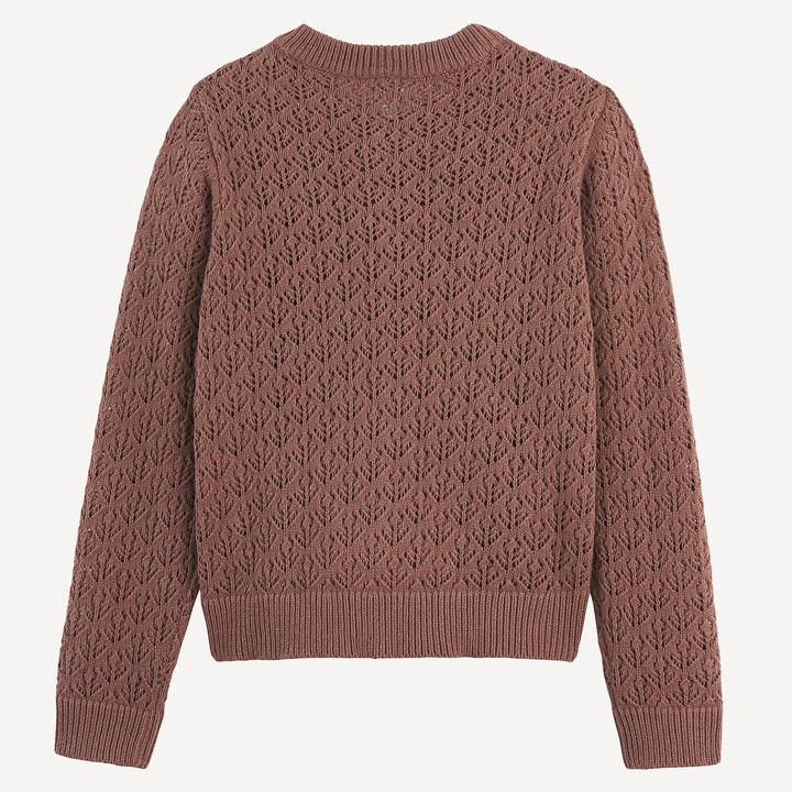 Produktbild La Redoute Collections Strickweste aus Pointelle (104)
