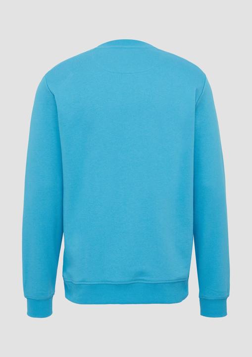 Produktbild S.Oliver Sweatshirt Crew Neck-Sweatshirt aus Baumwollmix mit Logo-Stickerei (XL)