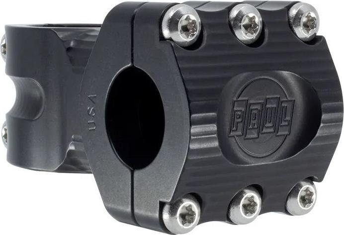 Actual product image Paul Component Engineering Paul Component Boxcar Stem, 22.2mm, 70mm, 0°, black (70 mm, 22.20 mm)