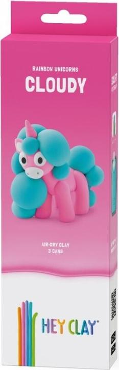 Image du produit Hey Clay – Cloudy, das Regenbogen-Einhorn