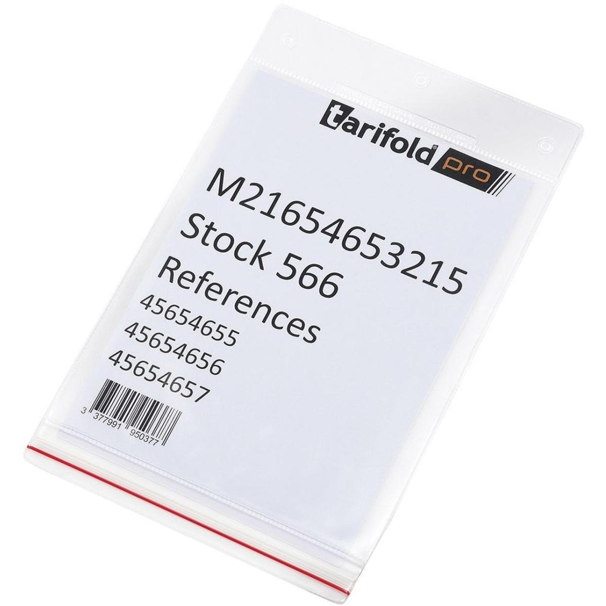 Tarifold, Präsentationstafel, Kennzeichnungshülle Dry-Zip 170038 A5 tr 10 St./Pack. (A5)