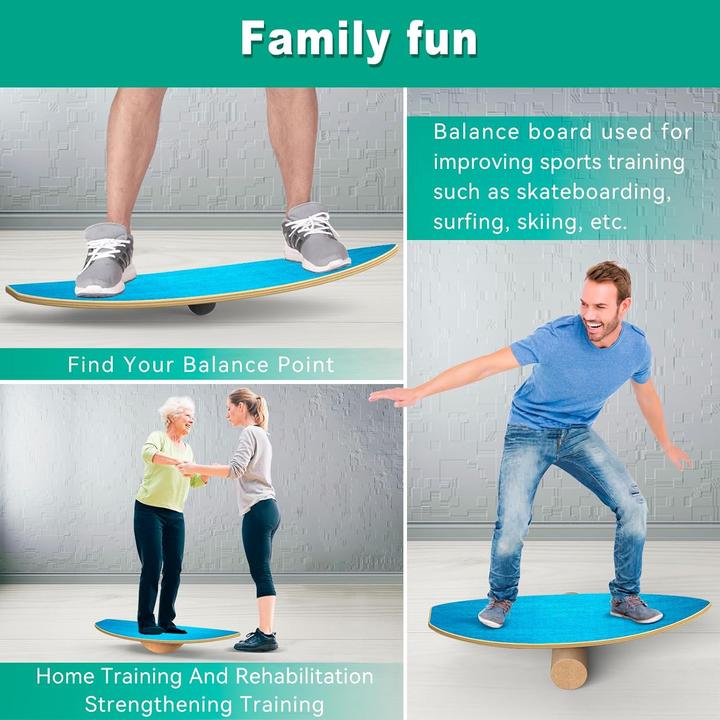 Image du produit Healfith Balance Board Set für Gleichgewichtstraining