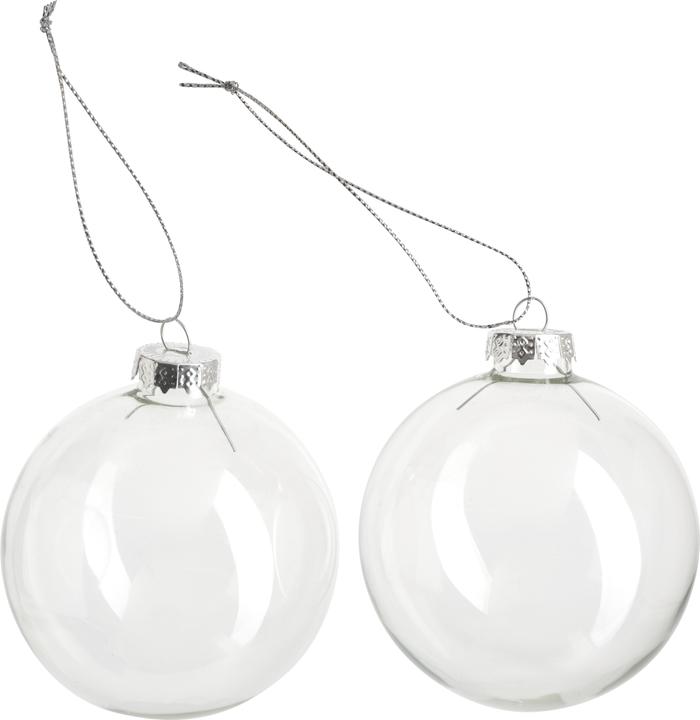 Produktbild VBS Glaskugeln, 2 Stück, Ø 8 cm (2x)