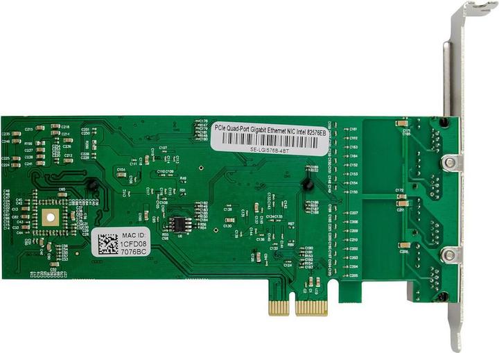 Actual product image MicroConnect Network Card PCIe x1 Intel (PCI-E x1)