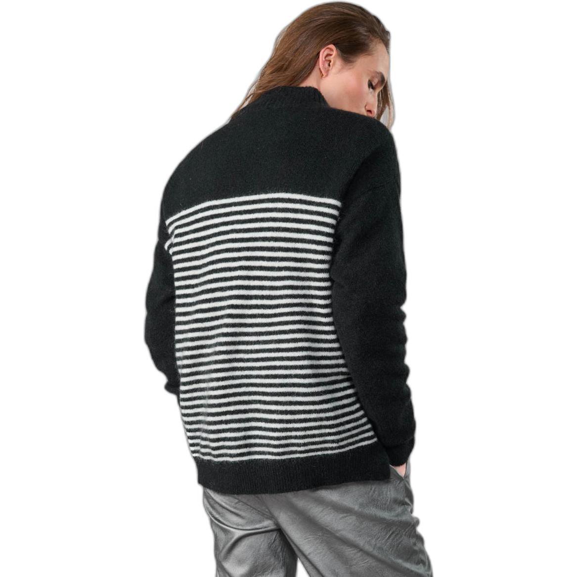 Le Temps Des Cerises, Damen, Pullover, Land, Schwarz, (L)