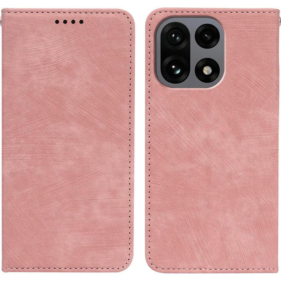 Cover-Discount OnePlus 15 - Vintage Flip Case (OnePlus 15), Cover smartphone, Rosa