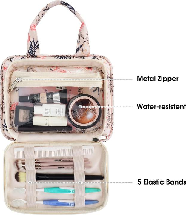 Produktbild Only-Bags.Store Kulturtasche Gross & Kosmetiktasche Gross, Make up Tasche für & Volle Grösse Kulturbeutel