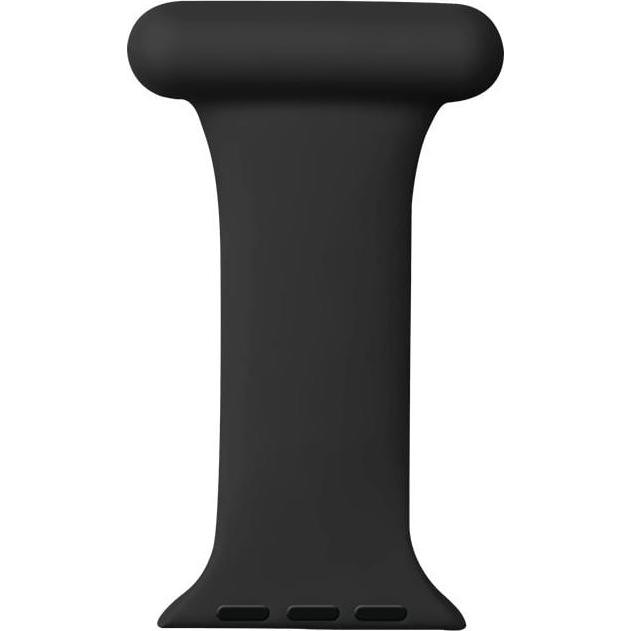 Strap-it Armband (Apple Watch), Uhrenarmband, Schwarz