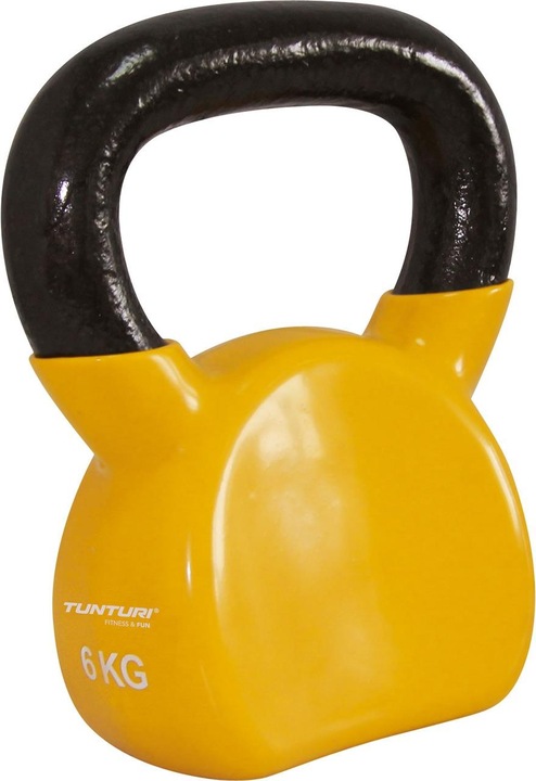 Produktbild Tunturi Vinyl Gusseisen Kettlebell (1 x 6 kg)