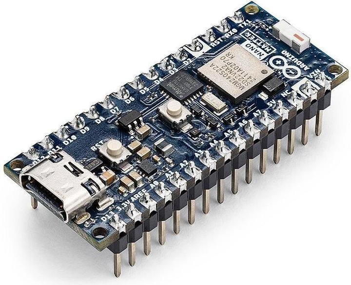 Actual product image Arduino Nano Matter mit Header, ABX00137, 32-Bit Cortex-M33, Thread, Bluetooth LE 5.3