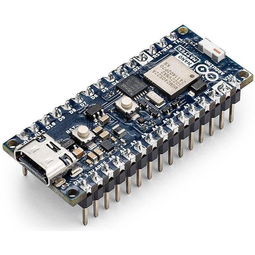 Arduino Nano Matter mit Header, ABX00137, 32-Bit Cortex-M33, Thread, Bluetooth LE 5.3, Scheda + Kit di sviluppo