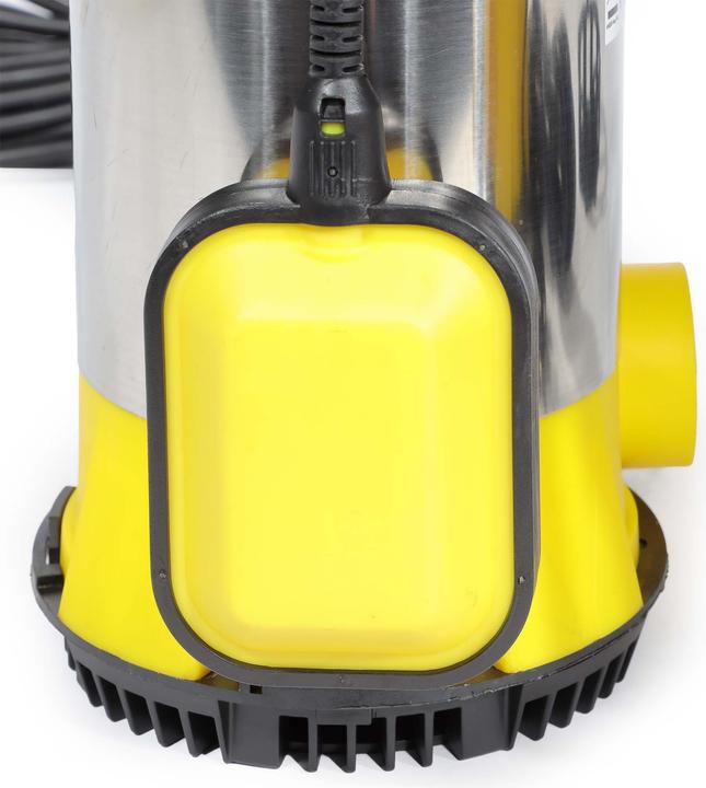 Actual product image Wiltec 3in1 flat suction pump 1100W dirty water pump 18000l/h submersible pump (Sewage pump)
