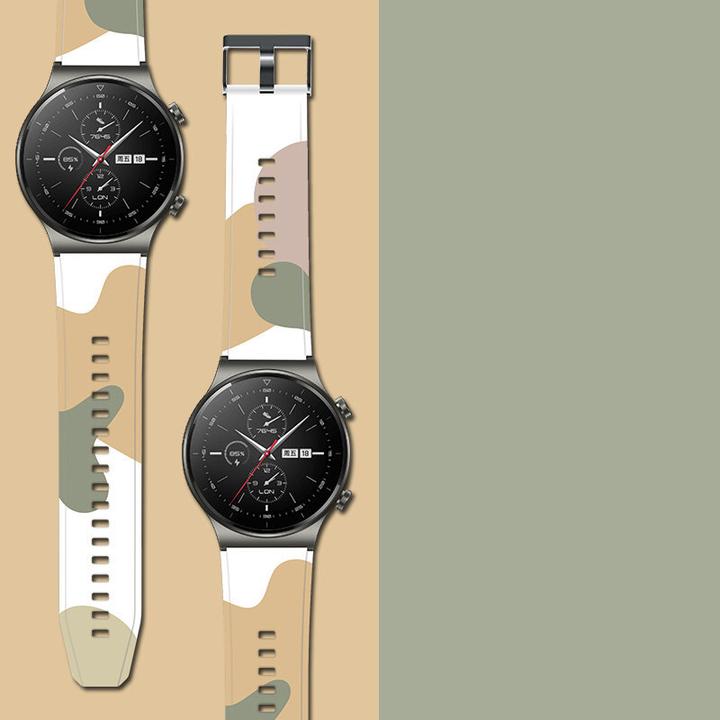 Produktbild Hurtel Armband Moro Band für Huawei Watch GT2 Pro Silikonarmband Camo Uhrenarmband (7) (Kunststoff)