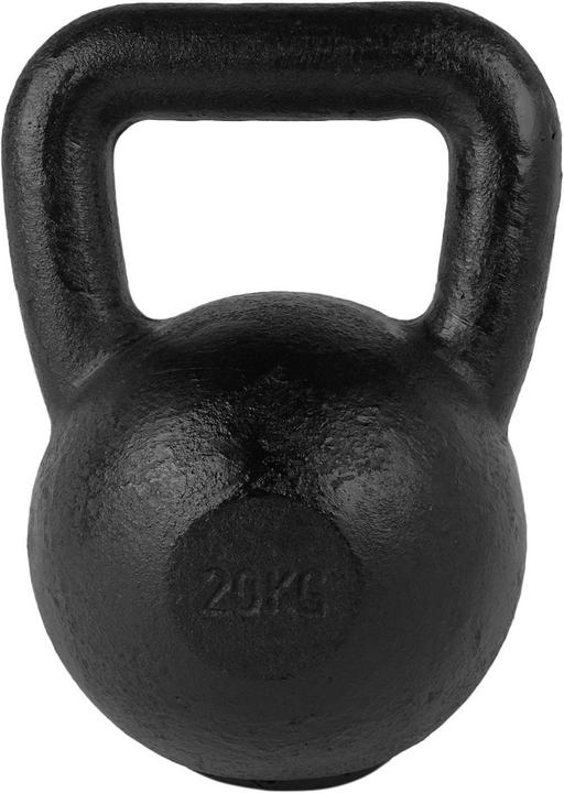 Produktbild Tunturi Gusseisen Kettlebell mit Gummi Boden (1 x 20 kg)
