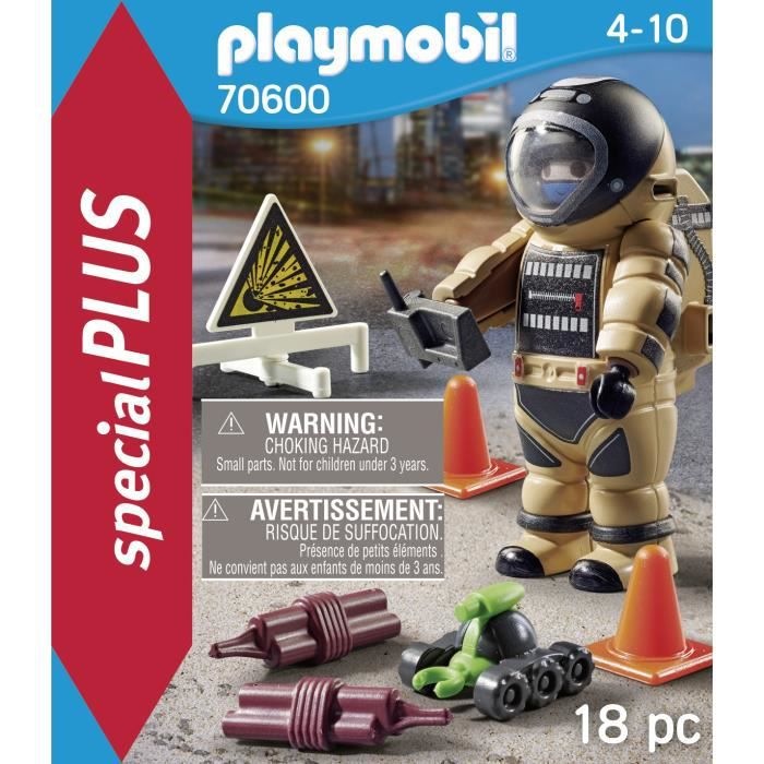 Immagine prodotto Playmobil Operazione speciale della polizia (70600, Playmobil Special Plus)