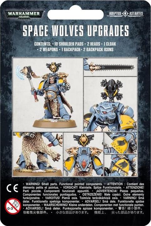 Image du produit Games Workshop Mises à niveau Space Wolves (Matières plastiques)