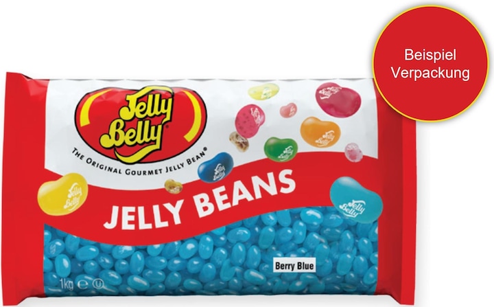 Produktbild Jelly Belly Bubble Gum 1kg Geleebonbons mit Tutti-Frutti-Geschmack. (1 Stk., 1000 g)