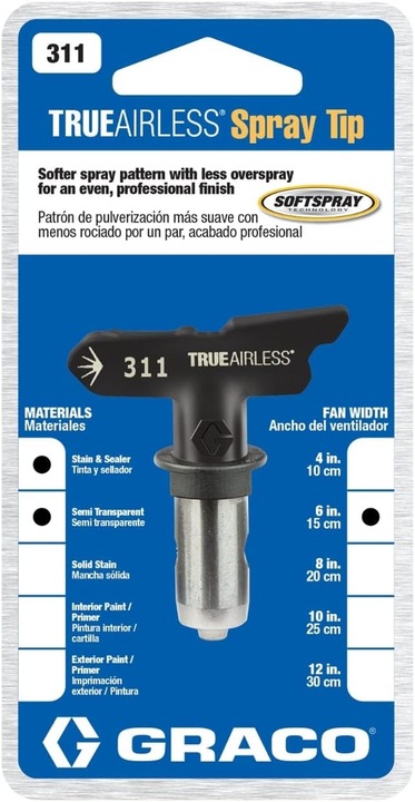 Actual product image Graco TRUEairless Dse RAC 5 311