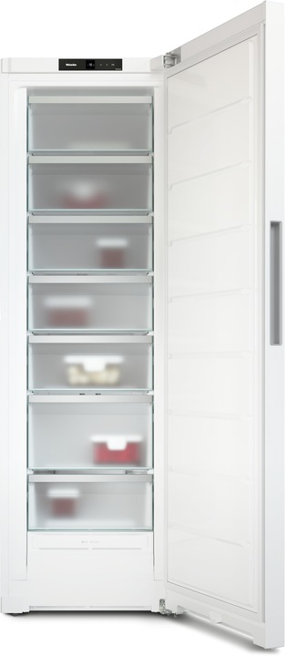 Image du produit Miele FN 4372 E - Vrijstaande diepvrieskast - Wit (société de droit néerlandais) (Autonome, 278 l)