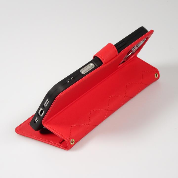 Immagine prodotto PhoneLook Hülle Elegante Flip-Matratze mit Magnetverschluss Trageschlaufe und Kartenfächern Rot (Apple iPhone 16 Pro Max)