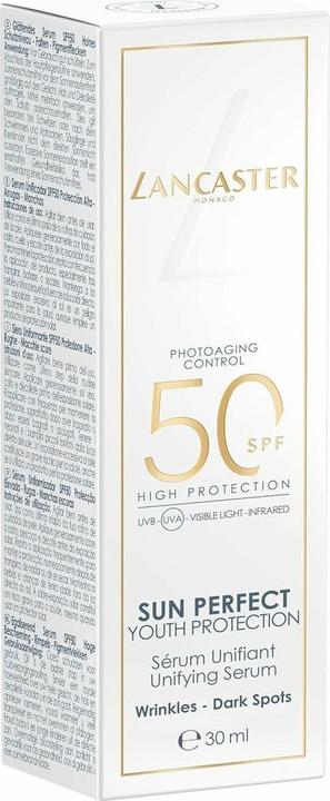 Actual product image Lancaster Sun Perf Unifying Serum Sun Protection Factor 50 (SPF 50, 30 ml)