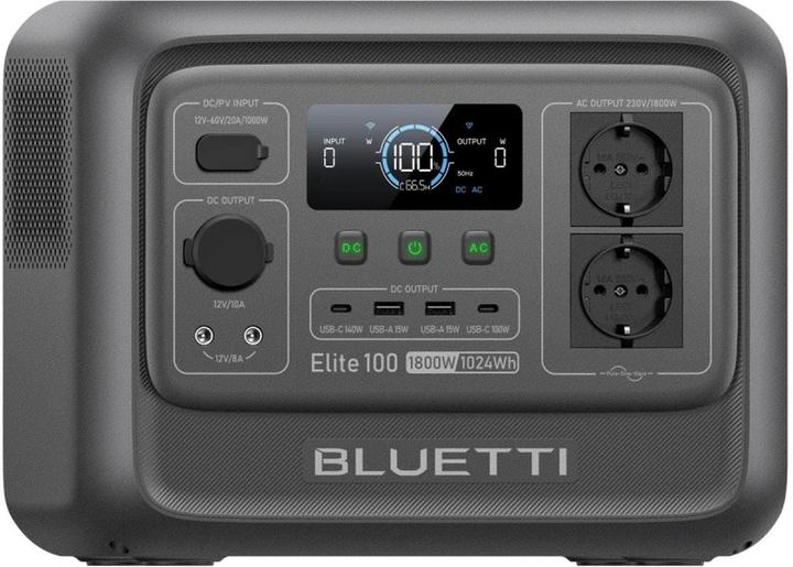 Produktbild Bluetti Power Station Elite 100 V2 (1024 Wh, 13.26 kg)
