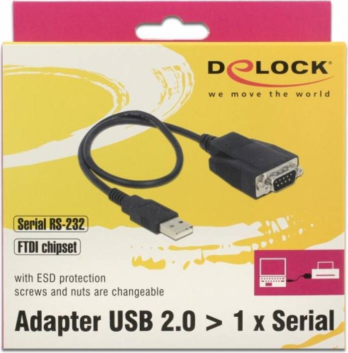 Productafbeelding Delock Seriële adapter (0.35 m)