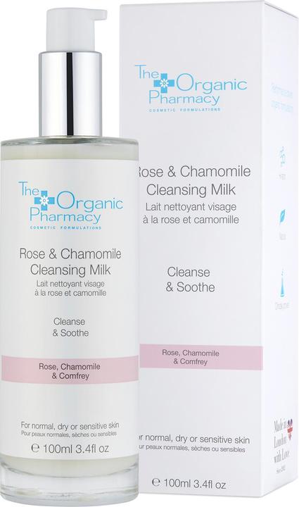 Produktbild The Organic Pharmacy Rose & Cham Cleanser Milk (Reinigungsmilch, 100 ml)