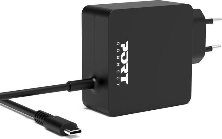 Image du produit Port Designs Adaptateur D'Alimentation Universel Type C 45w Pour Macbooks Notebooks Tablettes Smartphones (45 W, 1 portion)