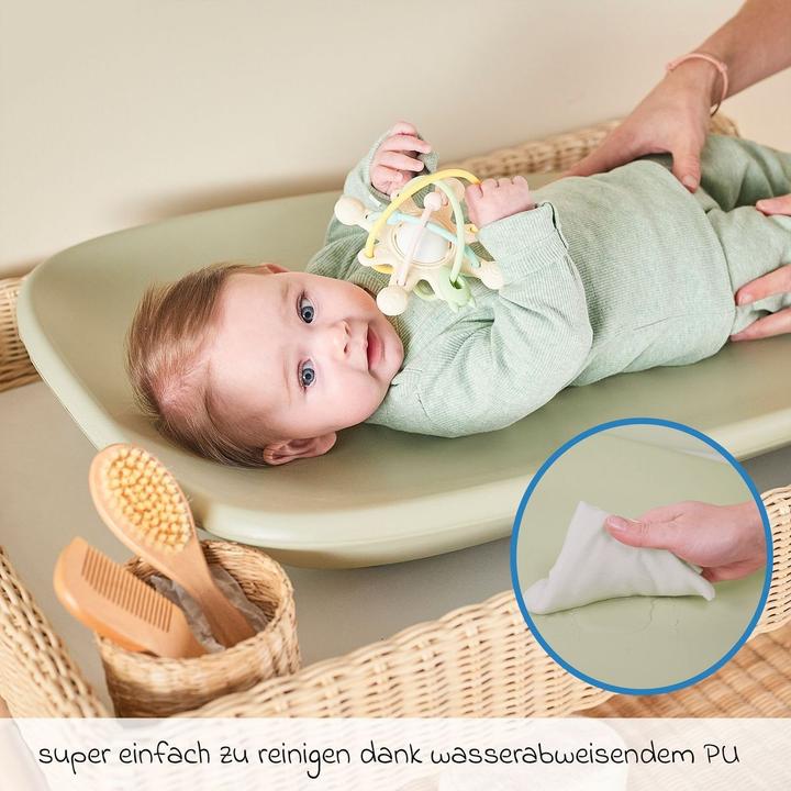 Produktbild Nattou Wickelauflagen Wickel-Set mit Wickelunterlage Softy & Windeleimer (50 x 70 cm)