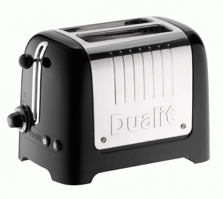 Produktbild Dualit Toaster ® Lite - 2/Scheiben 1100 W - Blanko Schwarz