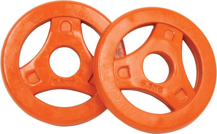 Produktbild Tunturi Aerobic Disc Gewichtsscheiben Paar (2 x 0.5 kg)