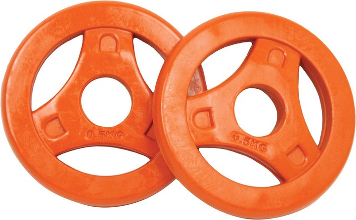Actual product image Tunturi Aerobic Disc Gewichtsscheiben Paar (2 x 0.5 kg)