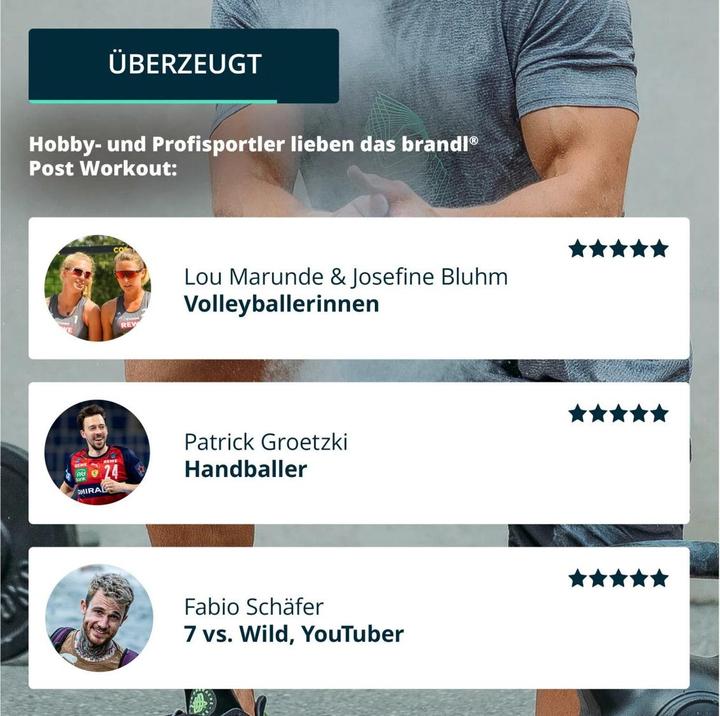 Immagine prodotto Brandl Pulver Post Workout Zimt 1000 g (Cannella, 1 pz., 1000 g)