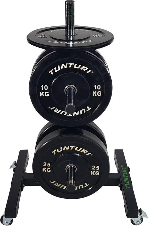 Actual product image Tunturi Upright Bumper Plate Hantelscheiben Rack